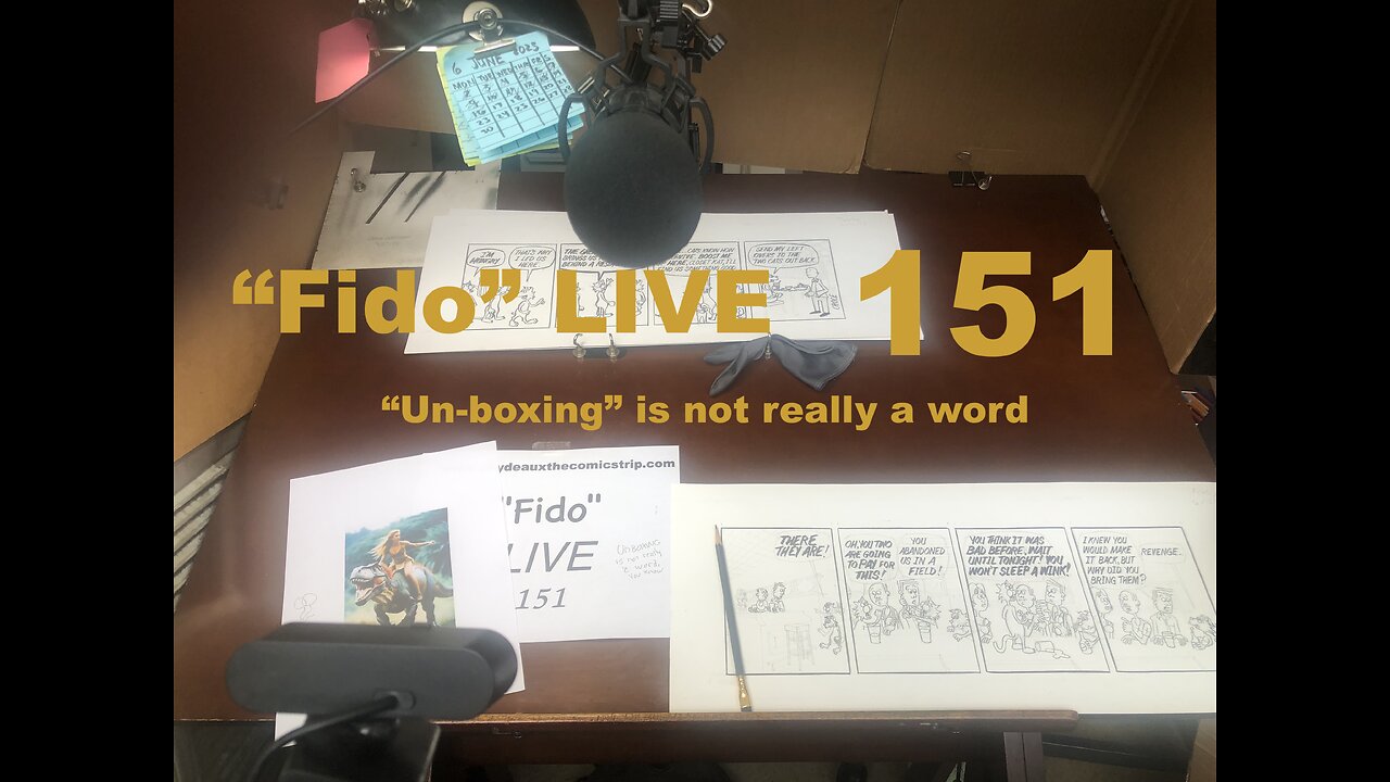 "Fido" LIVE 151: "Un-boxing" is not really a word.