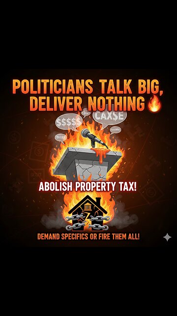 POLITICIANS TALK BIG, DELIVER NOTHING