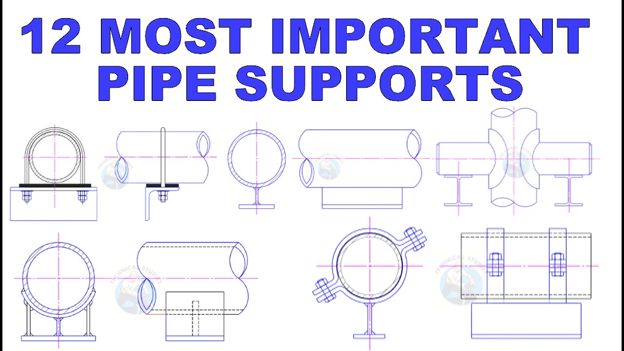 12 Most important PIpe supports.