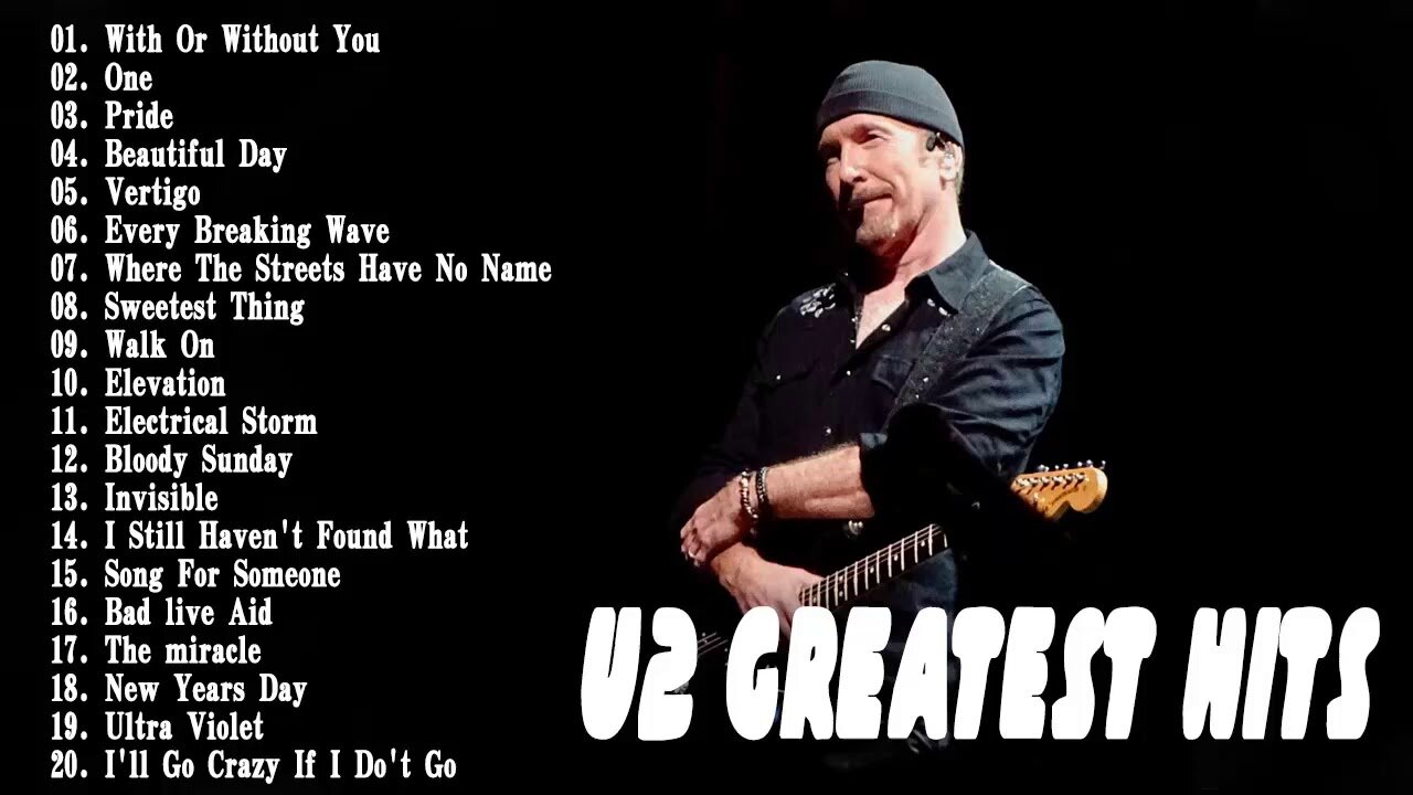 U2 Greatest Hits - Full Album - U2 Best Songs