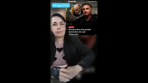 Moraes decreta prisão domiciliar dd Bolsonaro