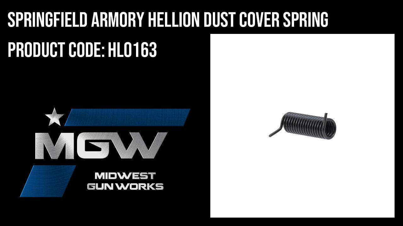 Springfield Armory Hellion Dust Cover Spring - HL0163