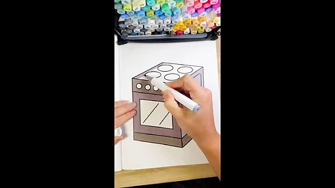 Incredible sketching and colouring