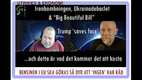 Utrikes & Ekonomi 54: Trump saves face - till priset av kärnvapenkapprustning och hyperinflation