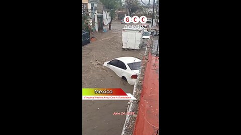 #Mexico #flood #Guadalajara #emergency #destruction #anomaly #weather #climatechange