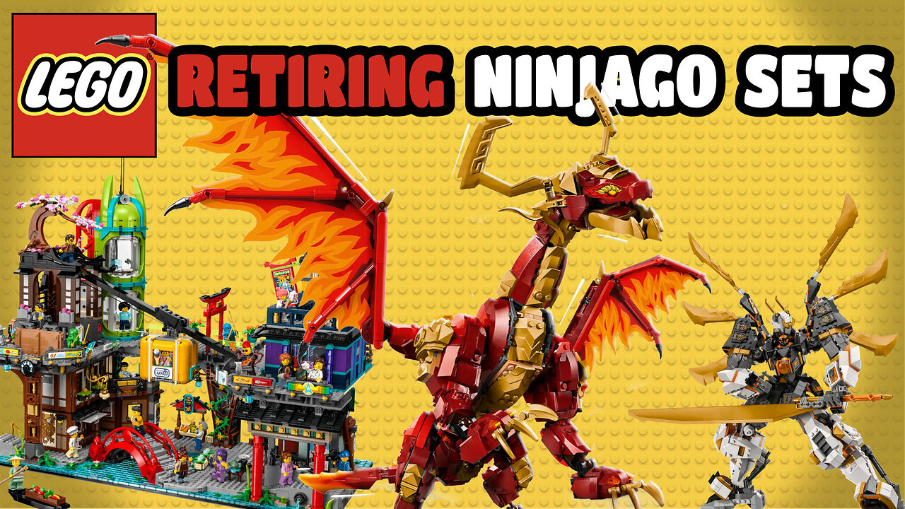 LEGO Ninjago Sets Retiring 2025