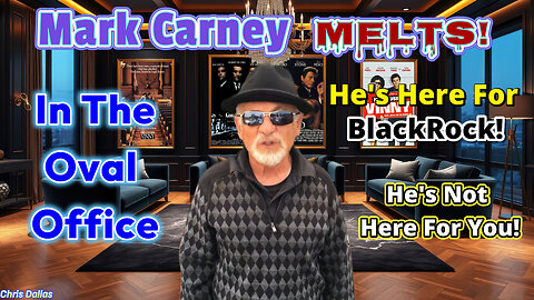 Mark Carney Melts in the Oval Office — Vinny Explodes! BlackRock Owns Half of Canada!