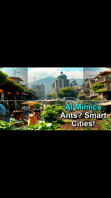 مدن ذكية: هل الذكاء الاصطناعي يقلد النمل؟ #shorts