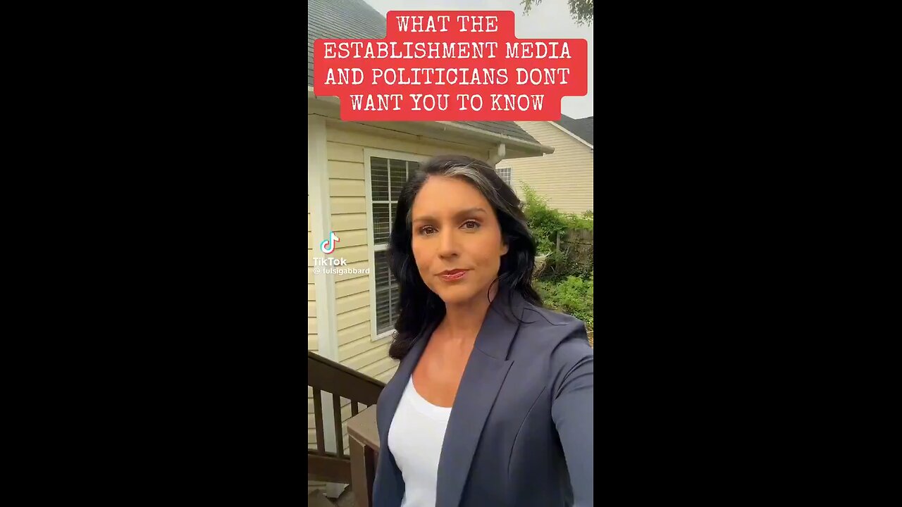 Tulsi knows