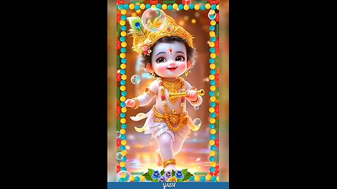 Radhe Radhe 💖 Feel Lord Krishna’s Divine Vibes
