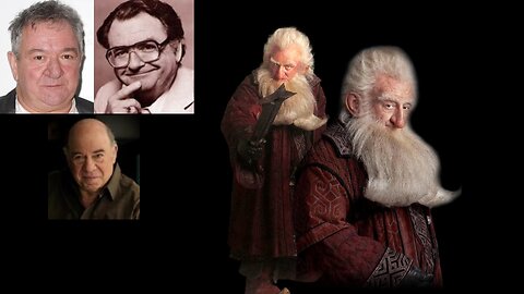 Animated Voice Comparison- Balin (Lord of the Rings)