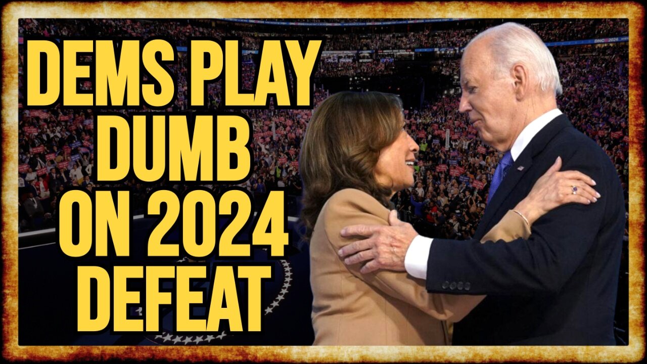 Dems WON’T FOCUS on Biden or Kamala in LAUGHABLE 2024 “Autopsy”