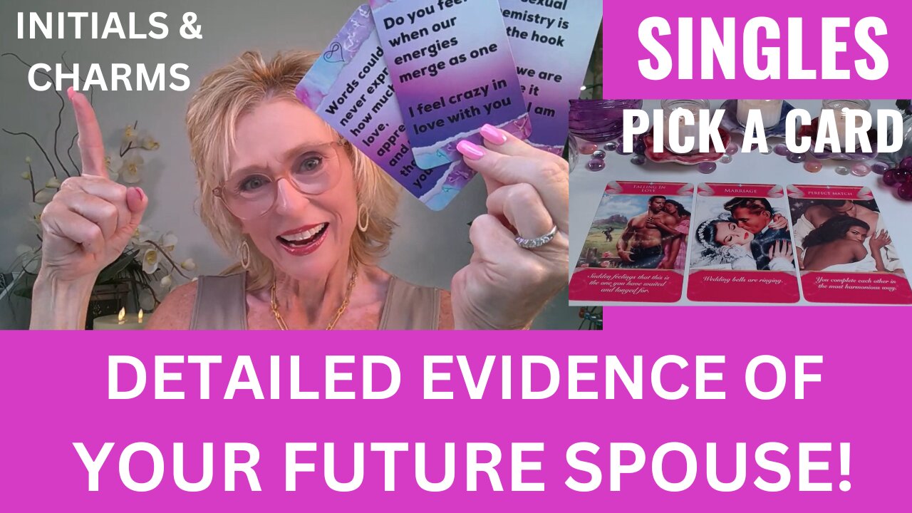 DETAILED EVIDENCE OF YOUR FUTURE SPOUSE 😯PICK A CARD🔮INITIALS & CHARMS 😲🙏PSYCHIC PREDICTIONS TAROT💖