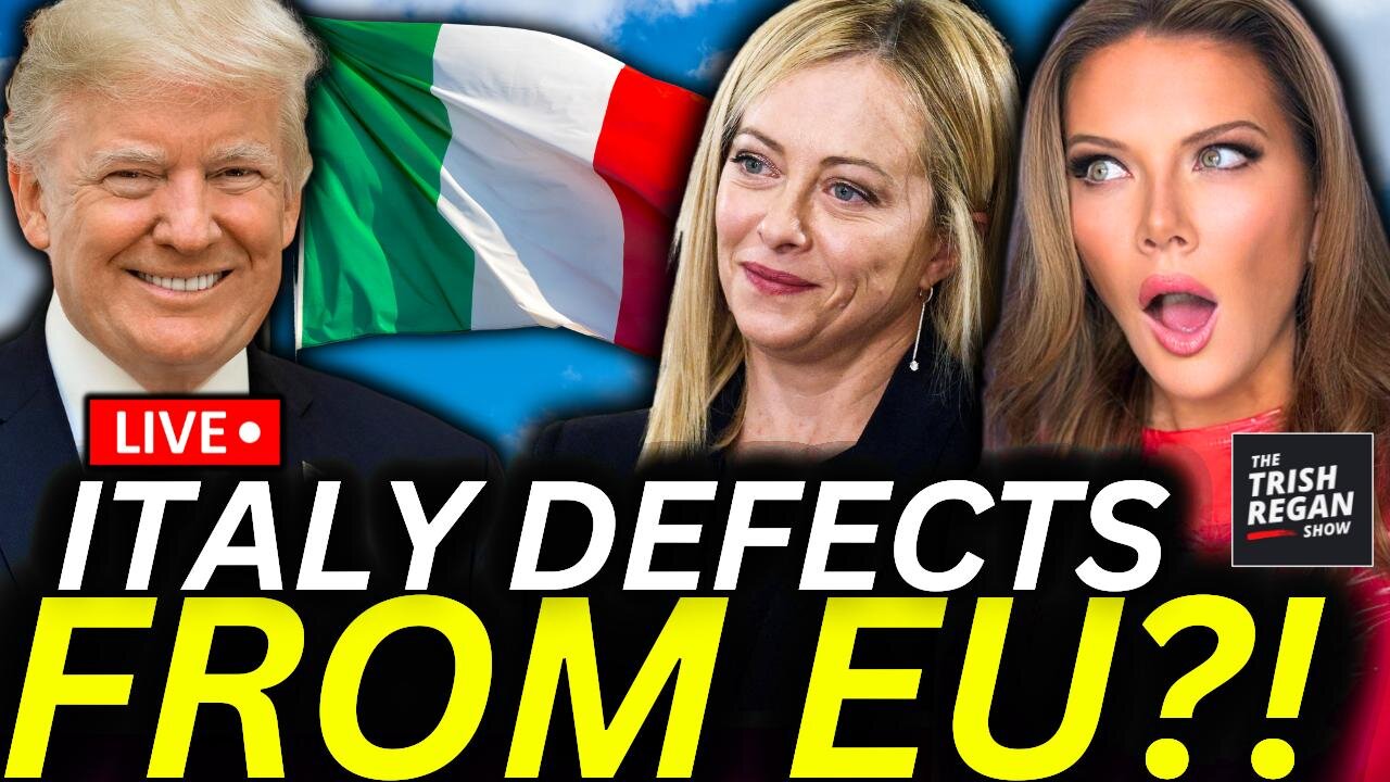 🚨 EU BREAKUP? Italy’s Meloni Goes ROGUE — Meets Solo with Trump