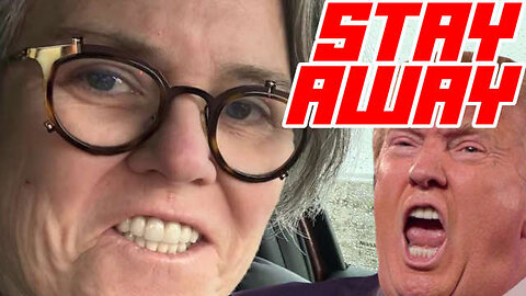 Rosie O'Donnell Says She Won't Come Back Until Trump is Arrested