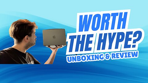 MacBook M2 Unboxing and Light Review!!!