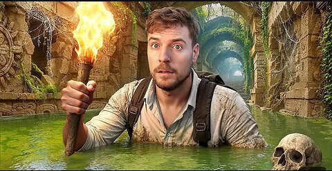 MrBeast Explores 2000-Year-Old Ancient Temples in Mexico!