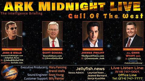 The Intelligence Briefing /Cull of the West - John B Wells LIVE
