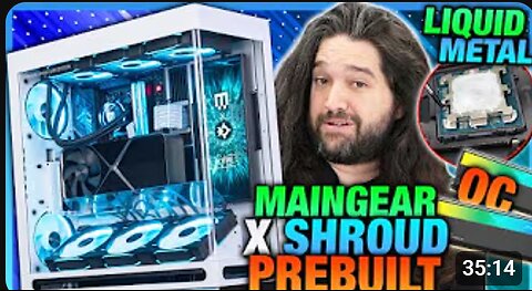 🔥 $6000 Maingear Shroud Gaming PC Review – Overclocked Beast with Liquid Metal!