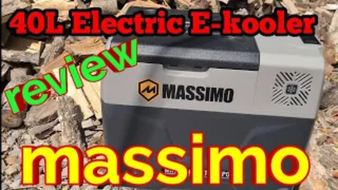 Massimo 40L Electric E-Kooler Review