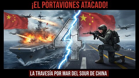 ​EL PORTAAVIONES ATACADO 🚢 BATTLEFIELD 4 Historia: La Travesía por el Mar del Sur de China