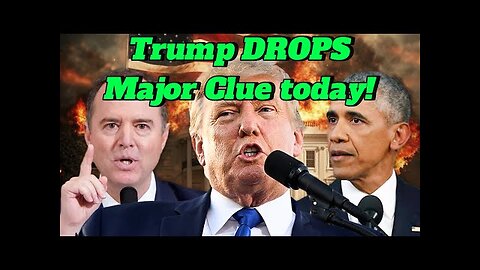 Trump Just Dropped a Bombshell on Obama & Adam Schiff!