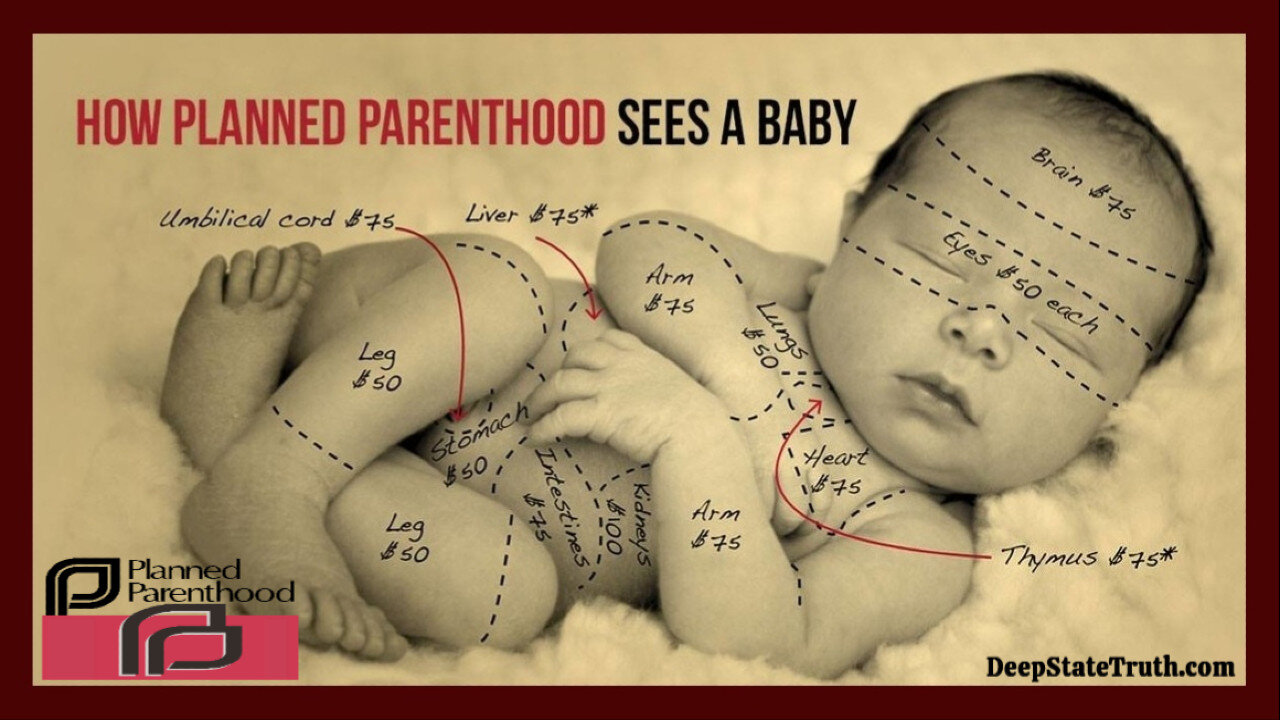 👶🏻🫀 President Trump Admin Will Be Investigating the Trafficking of Baby Body Parts by the Evil Planned Parenthood 😈