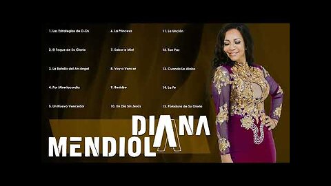 Diana Mendiola - 1 Hora Sus Mejores Canciones Grandes Éxitos - Álbum Completo.