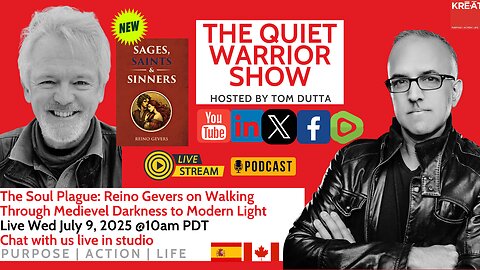 THE SOUL PLAGUE: REINO GEVERS ON WALKING THROUGH MEDIEVAL DARKNESS TO FIND MODERN LIGHT