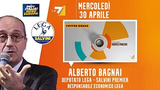 🔴 Interventi dell'On. Alberto Bagnai ospite a "Coffee Break" di Andrea Pancani (30.04.2025)