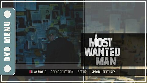 A Most Wanted Man - DVD Menu