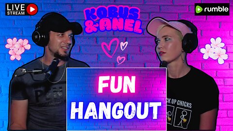Hangout Stream with Kobus & Anel