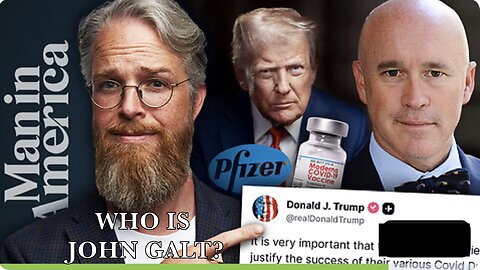 MIA W/ DR David Martin-Trump Demands Big Pharma Come Clean on Covid Shots. WHO IS JOHN GALT?