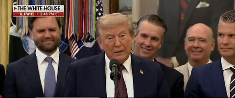 TRUMP❤️🇺🇸🥇🪽🕺🎊MAKES ANNOUNCEMENT🤍🇺🇸🏅🪽🌎🛸🌌IN WHITE HOUSE OVAL OFFICE💙🇺🇸🏅🪽🏛️⭐️