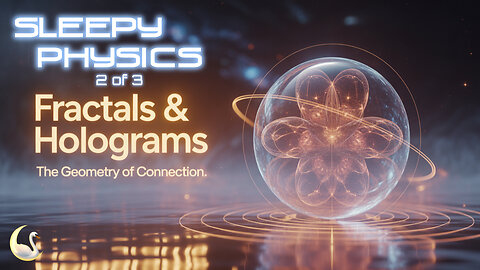 💎 Do Fractals & Holograms Reveal the Geometry of Reality? 🌙 A Sleepy Journey n Quantum Physics 2/3 ✨