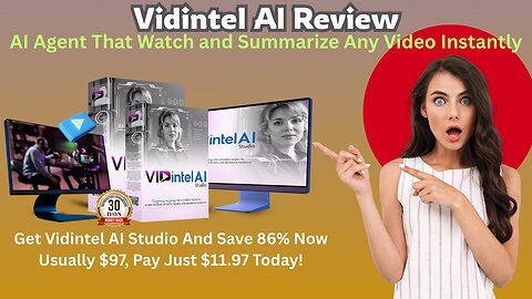 Vidintel AI Review – Demo + OTOs + Bonus + 30% OFF Coupon