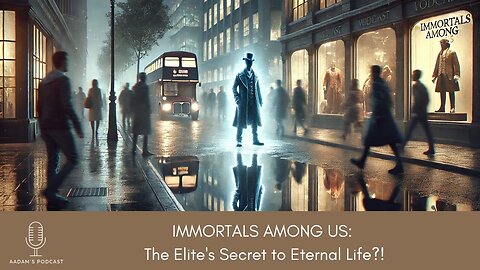 IMMORTALS AMONG US: The Elite's Secret to Eternal Life? | Podcast-178