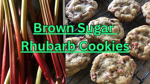 Using Rhubarb in cookies