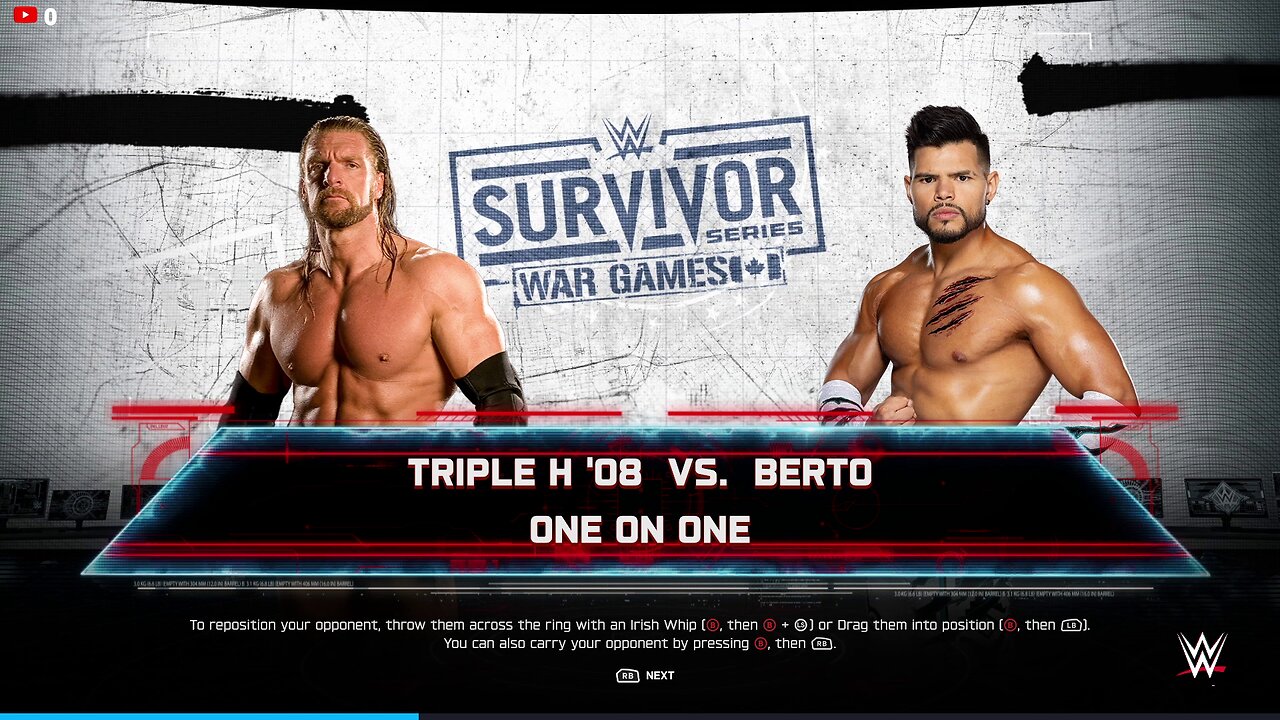 HHH Vs Berto | WWE2K25