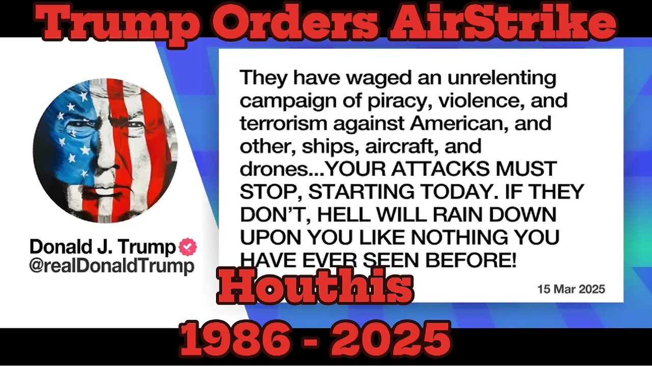 Trump Orders Airstrike