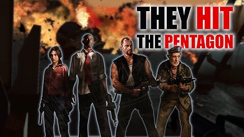 Lets play Left 4 dead EP4: Dead Air : Even if brothers fight you can survive zombie horde!