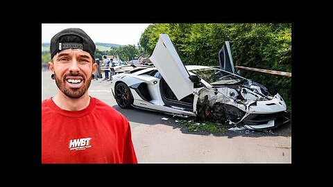 I BOUGHT A WRECKED LAMBORGHINI SVJ