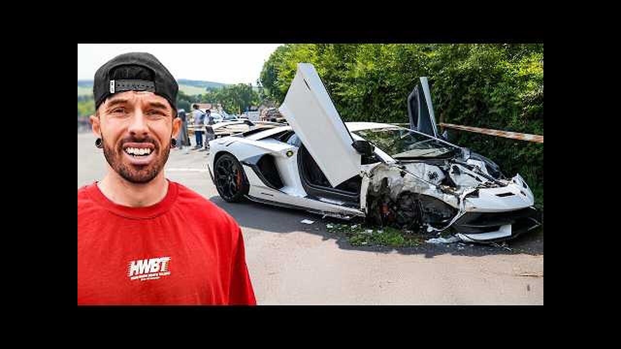 I BOUGHT A WRECKED LAMBORGHINI SVJ