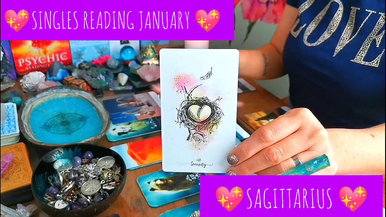 SAGITTARIUS - "COULD IT BE YOU ARE FALLING IN LOVE?!!!" - SINGLES LOVE - END - JANUARY 2025