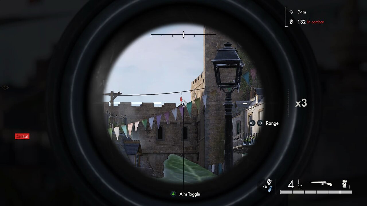 Sniper Elite Resistance. GREAT SHOT!