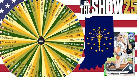 Spin The Wheel, Pick Player From State: MLB The Show 25 Diamond Dynasty