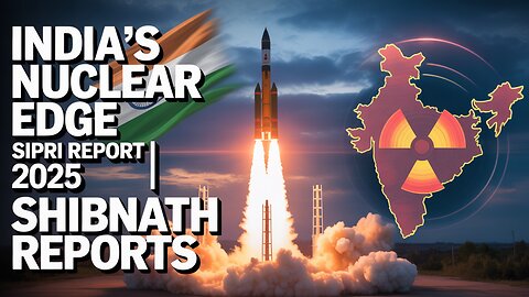 India's Nuclear Edge Over Pakistan and China: SIPRI Report 2025 Analysis.