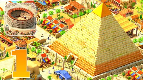 Empire City : Build & Conquer - Gameplay Walkthrough | Part 1 (Android, iOS)