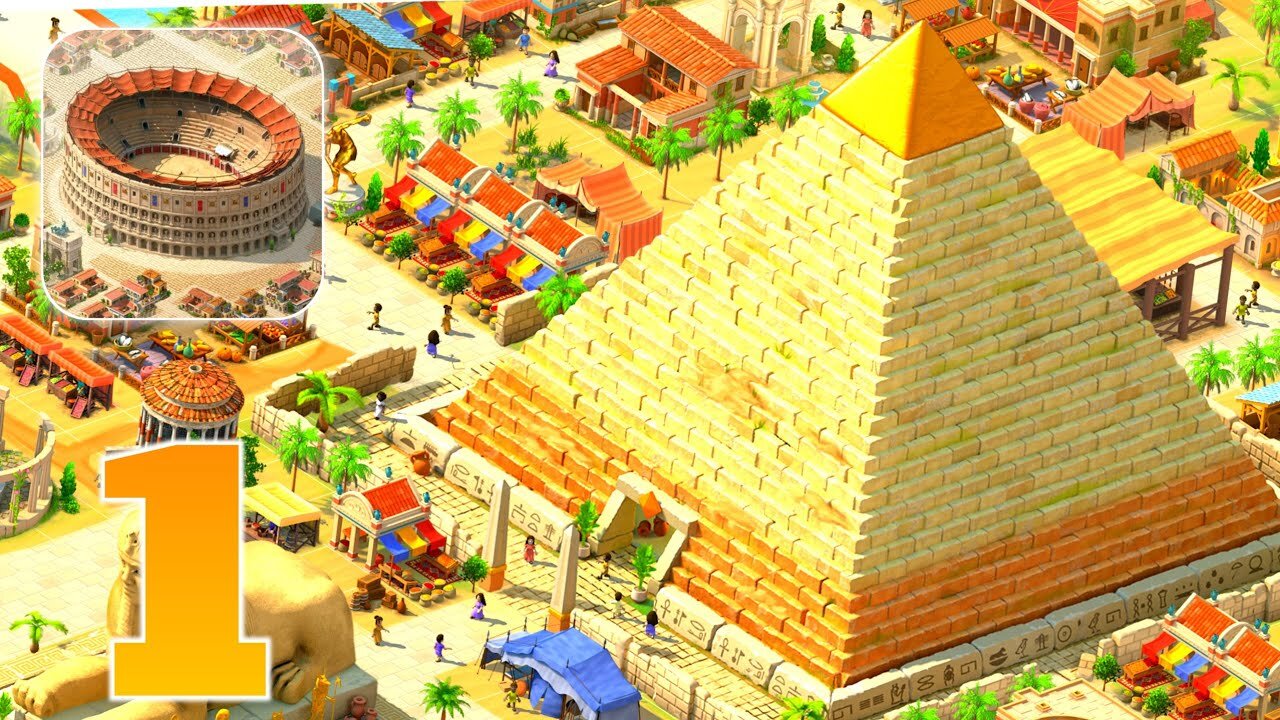 Empire City : Build & Conquer - Gameplay Walkthrough | Part 1 (Android, iOS)