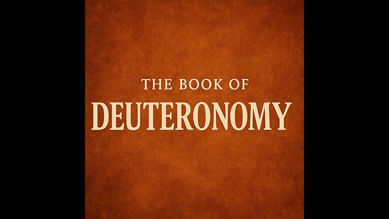 Audio Bible Deuteronomy 1 2 With Visuals